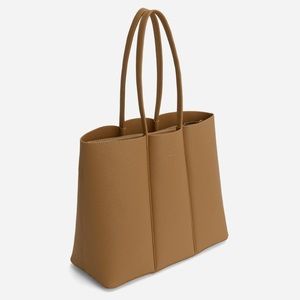 MATT & NAT - HYDE Light pink tote bag w/ laptop sleeve